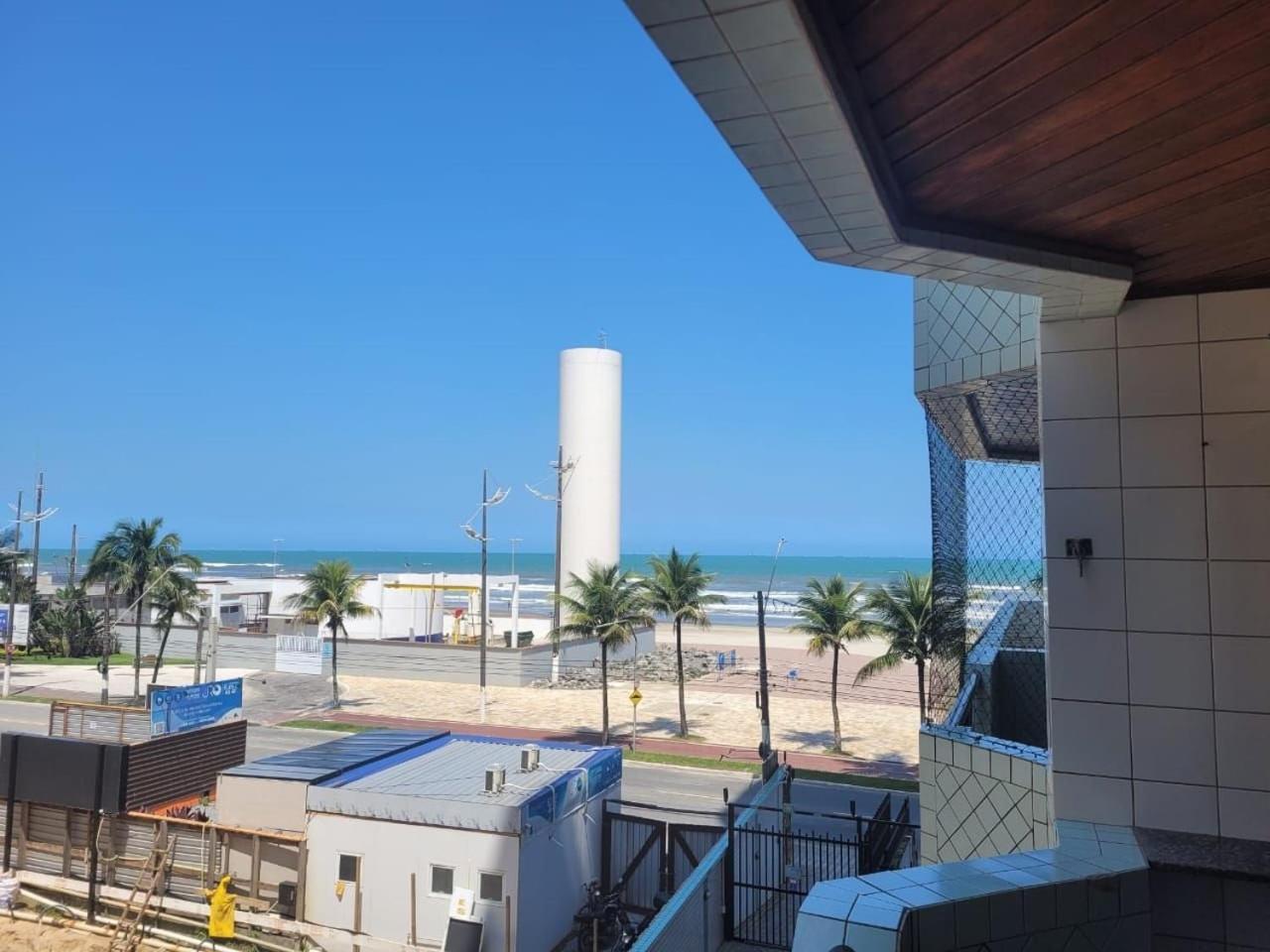 Frente Vista Mar Com Varanda Wi Fi 300Mbps E 10M Da Praia Da Tupi - Estacionamento Gratuito Прая Гранде Екстериор снимка