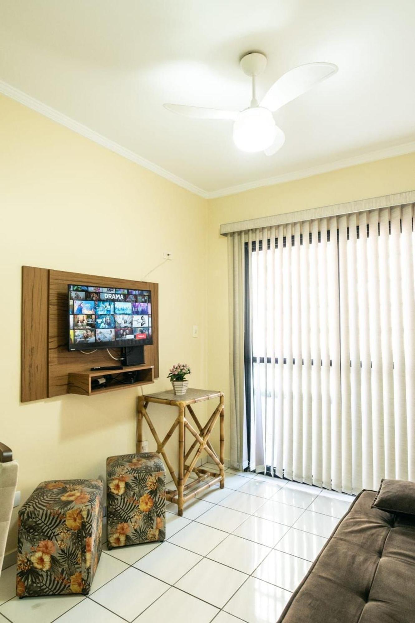 Frente Vista Mar Com Varanda Wi Fi 300Mbps E 10M Da Praia Da Tupi - Estacionamento Gratuito Прая Гранде Екстериор снимка